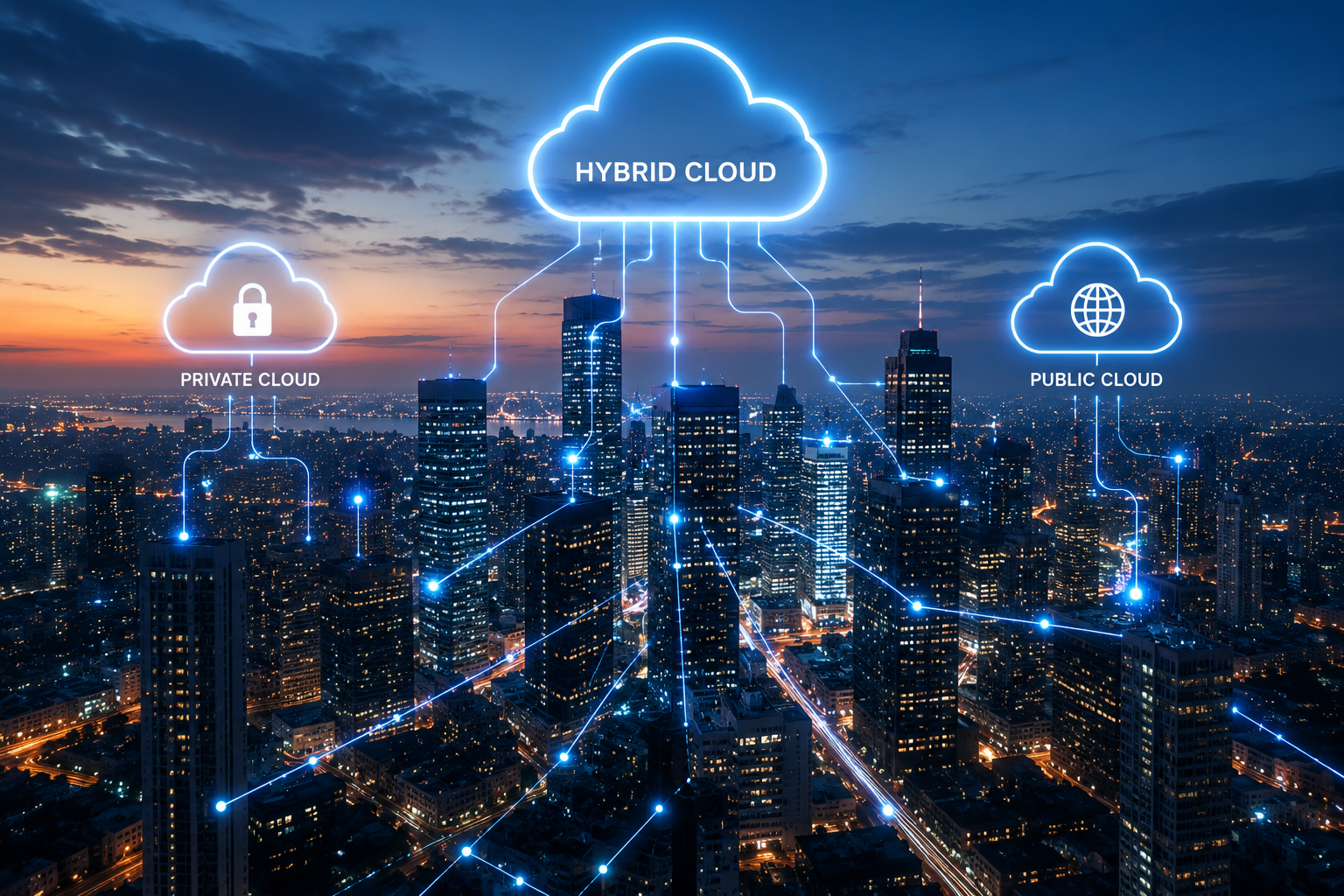 Integrate private and public cloud environments to improve flexibility, optimize costs, and maintain complete operational control.